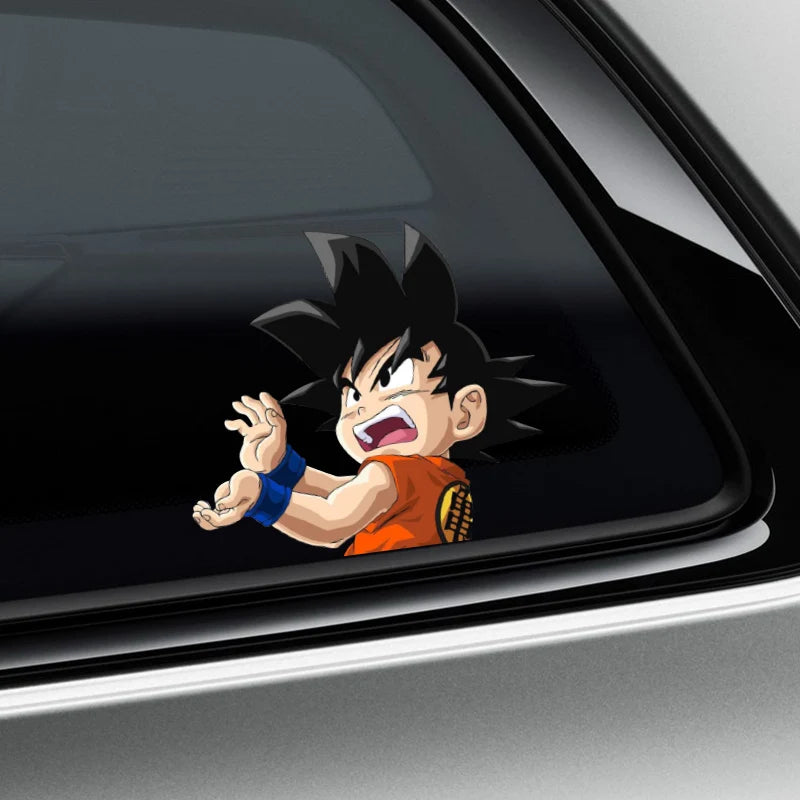 Stickers Dragon Ball - Goku bambino in varie espressioni