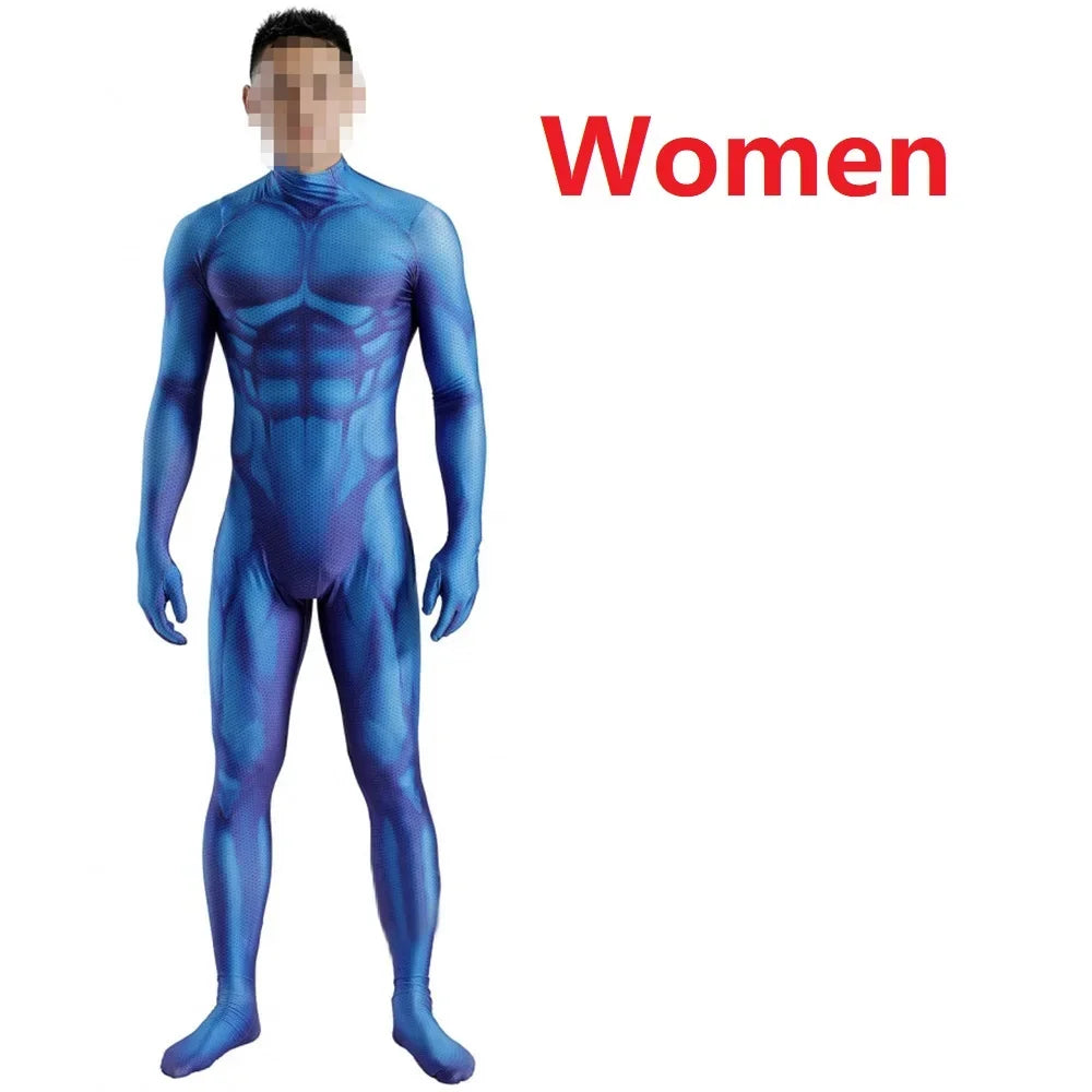 Blue Dragon Ball Cosplay Jumpsuit - Vegeta