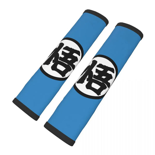 Housses de ceinture bleues Dragon Ball - kanji Go