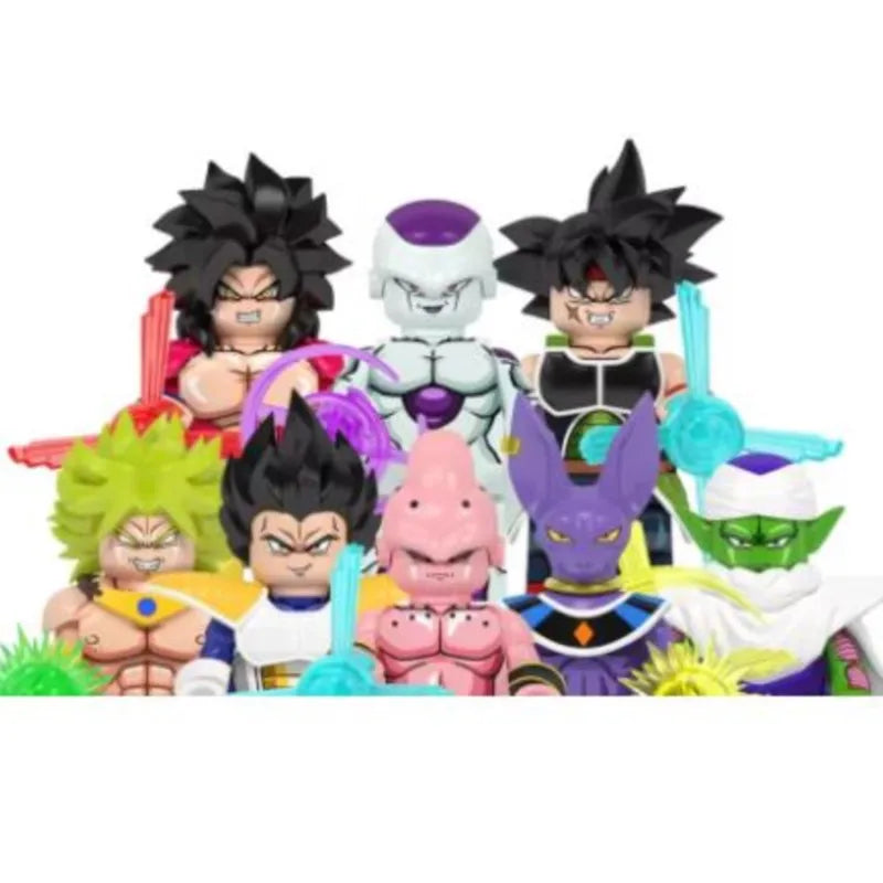 Figurine à assembler Dragon Ball - Vegetto Blue et projectile bleu