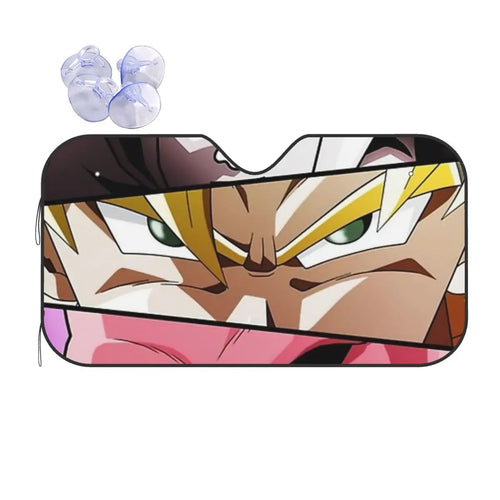 Auto parasol Dragon Ball look van Goku Super Saiyan