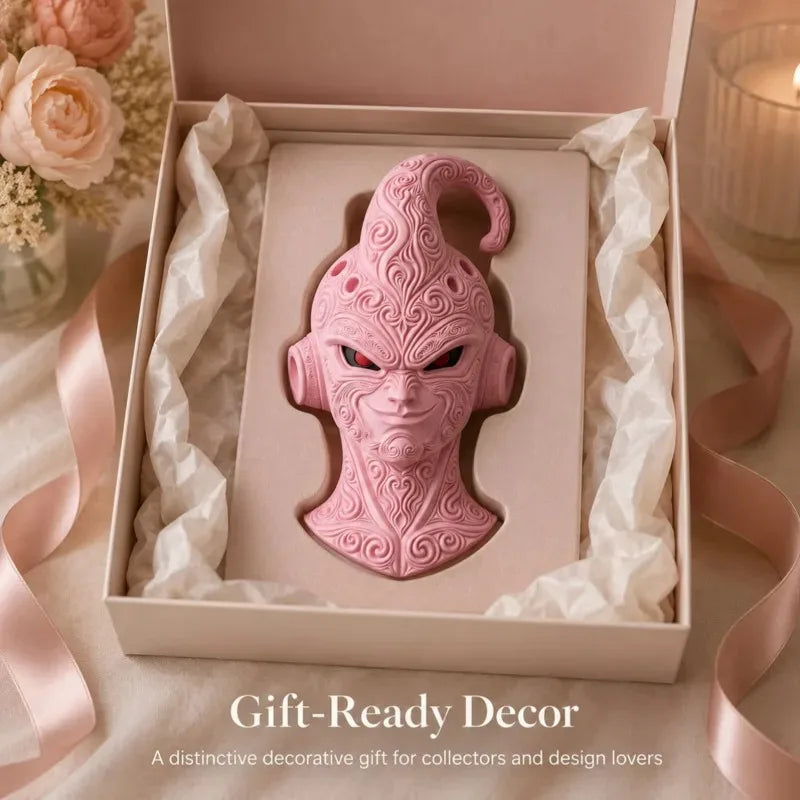 Pink Dragon Ball cosplay masker - Kid Buu