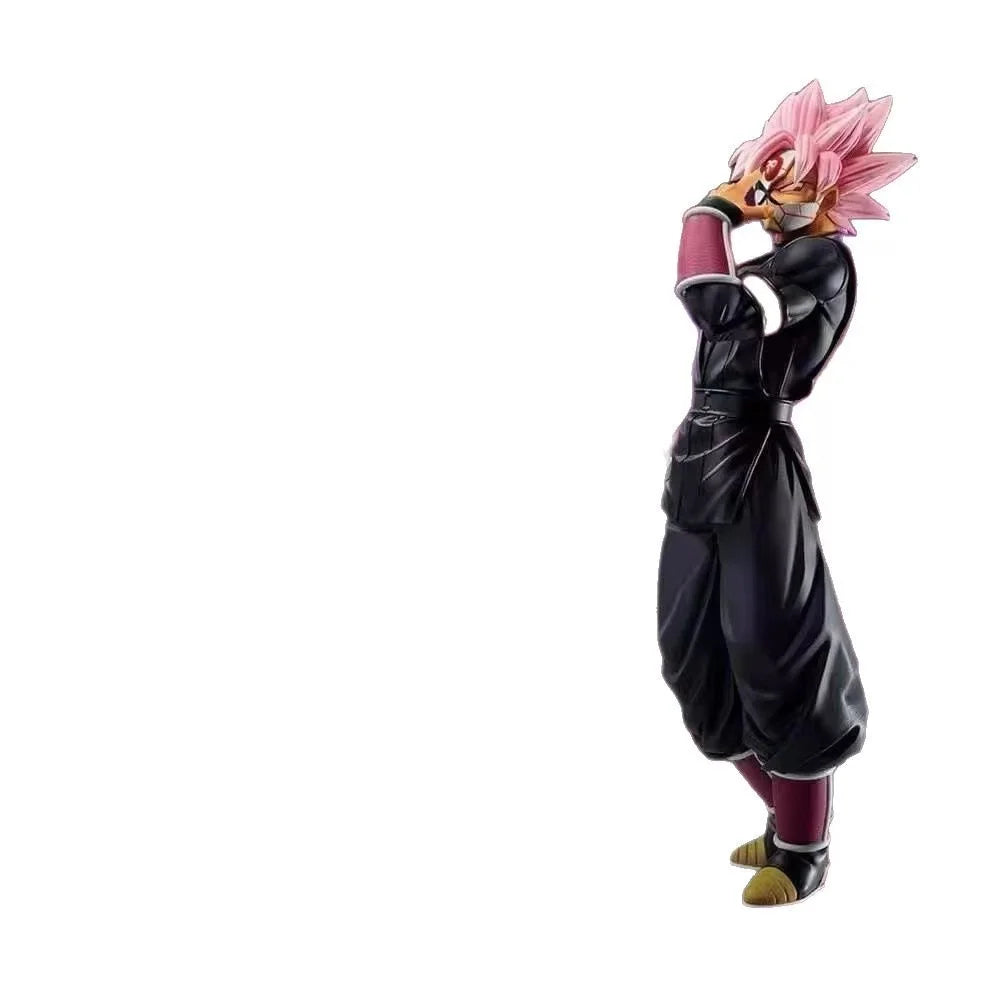 Dragon Ball Figurine - Black Goku Rosé with finger on forehead