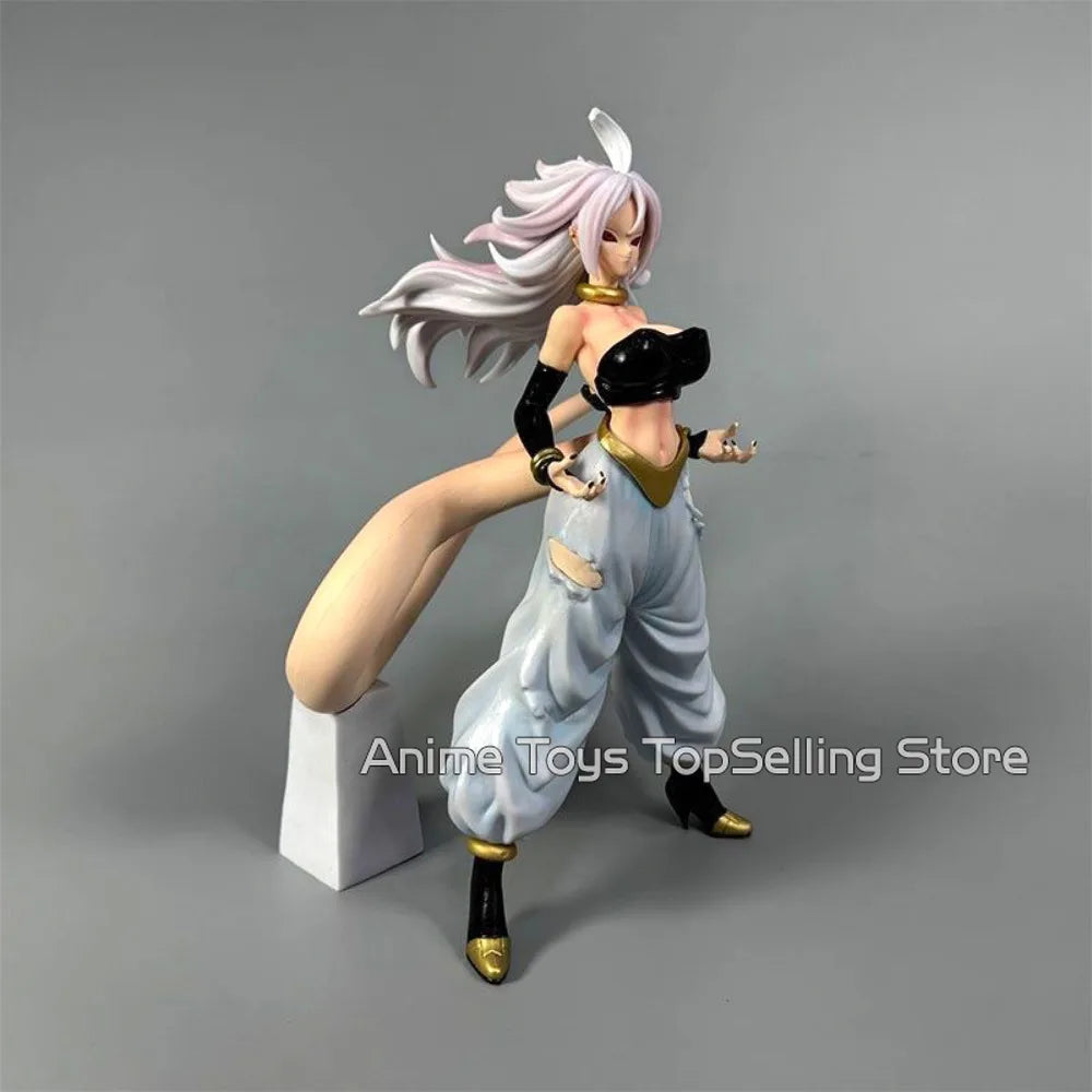 Figura Dragon Ball - Majin C21 y aura roja