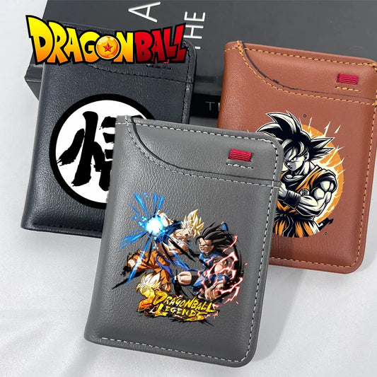 Dragon Ball Kartenhalter mit Goku und dem Go Kanji