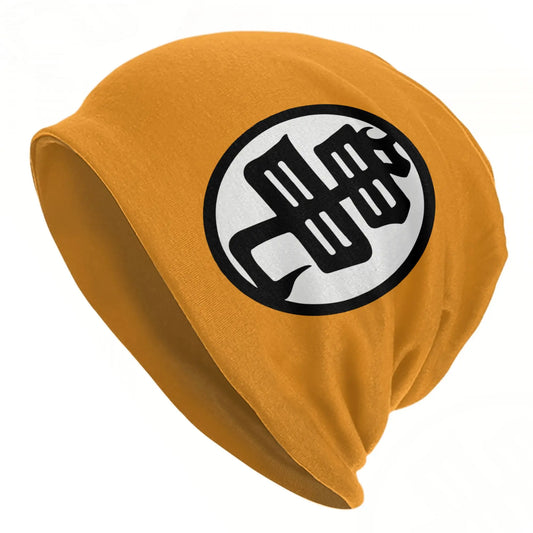 Bonnet orange Dragon Ball - grand emblème Kame