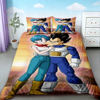 Vegeta in armor and Bulma