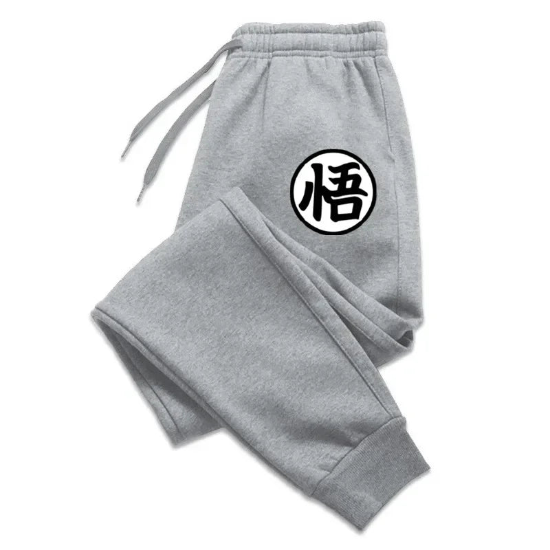Dragon Ball Navy Blue Jogging Pants - kanji Go