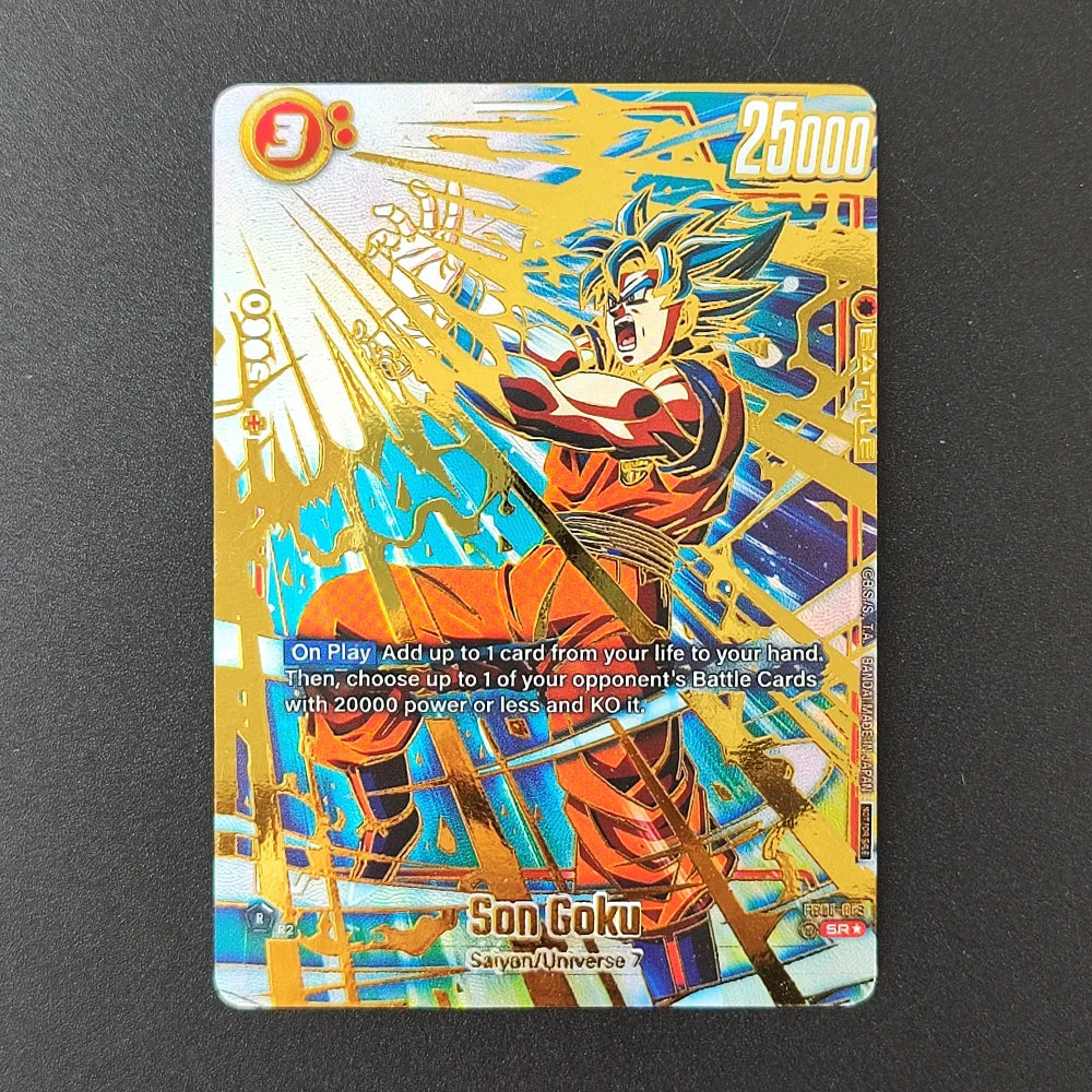 Dragon Ball Golden Trading Cards - Goku Vegeta und Broly