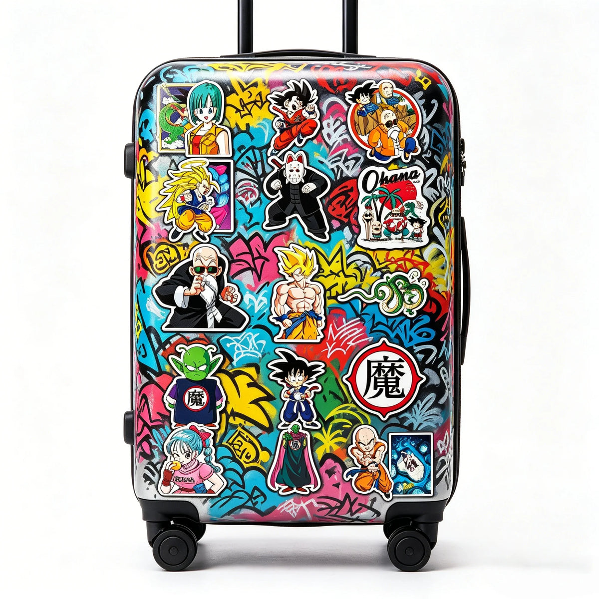 Stickers colorati Dragon Ball - Piccolo Goku e amici
