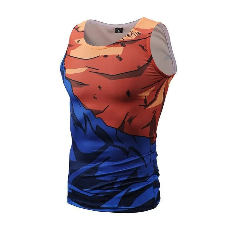 Débardeurs de sport Dragon Ball - tenues et armures des guerriers
