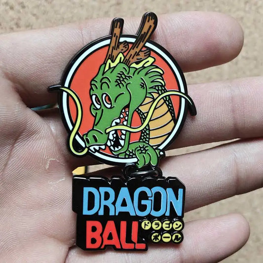 Pin - Shenron y logo de Dragon Ball