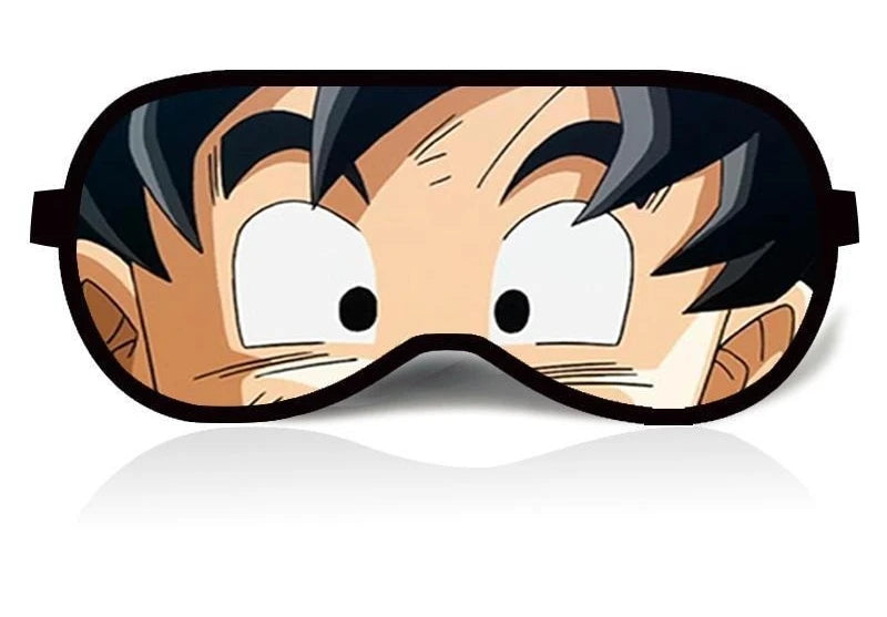 Dragon Ball Schlafmaske - Goku Blicke und Ausdrücke