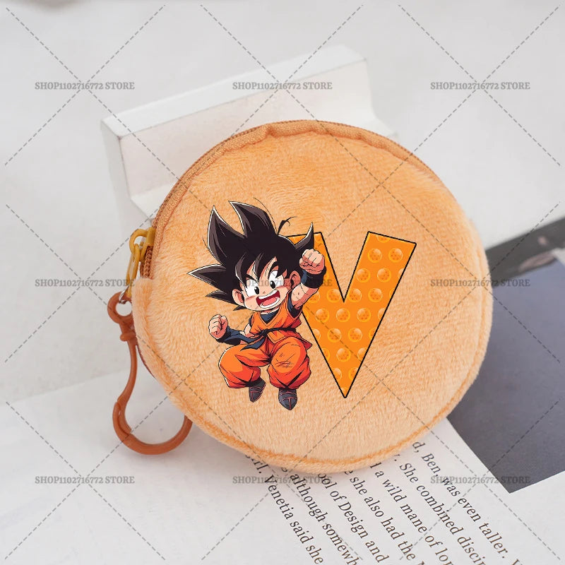Runder Geldbeutel Dragon Ball Goku Piccolo und Freezer Chibi