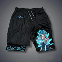 Vegeta Blue chibi en attaque