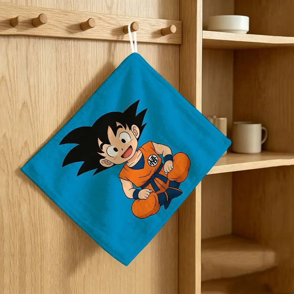 Towel to hang Dragon Ball - Goku child and Shenron