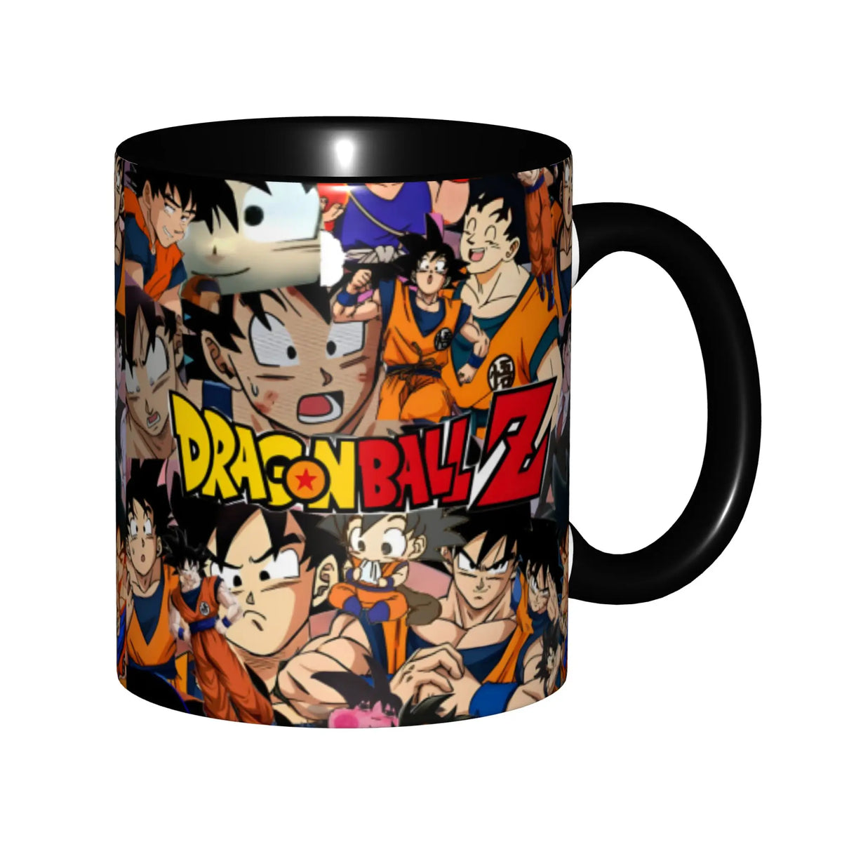 Dragon Ball Mug - Goku en zijn transformaties in collage