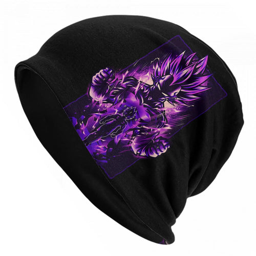 Dragon Ball Black Cap - Goku Super Saiyan 4 purple strokes