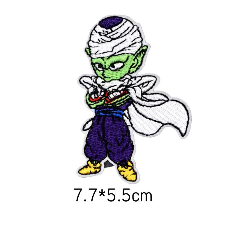 Écusson brodé Dragon Ball - Goku enfant au bâton rouge