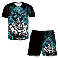 Goku Blue mit gekreuzten Armen