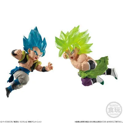 Dúo de figuras chibi Dragon Ball - Gogeta Blue contra Broly