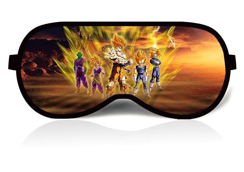Dragon Ball Schlafmaske - Goku Blicke und Ausdrücke