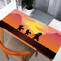 Goku Krillin and Master Roshi at sunset