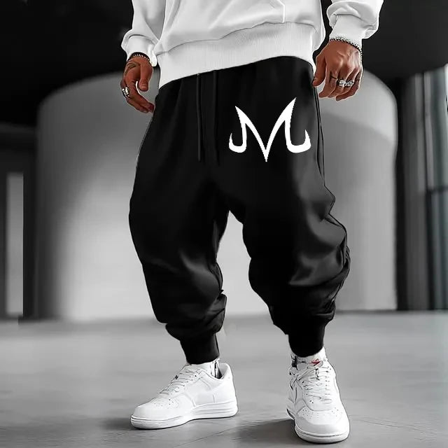 Schwarze Jogginghose Dragon Ball - Vegeta Ultra Ego und ein lila