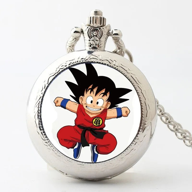 Dragon Ball zilveren zakhorloges - Goku en Vegeta