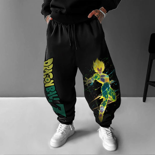 Dragon Ball Jogging - Super Saiyan Vegeta with green lightning