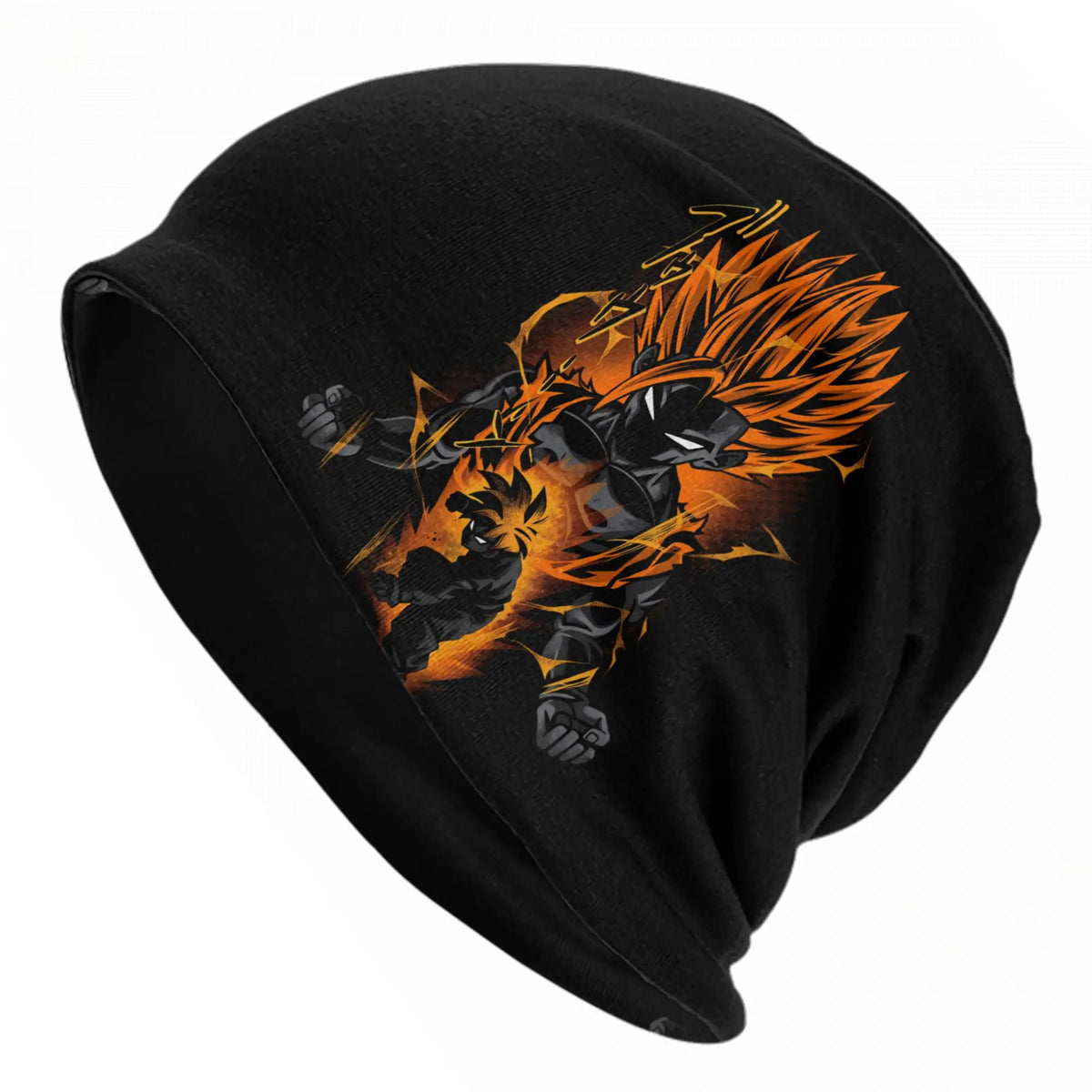 Dragon Ball Black Cap - Goku and Golden Aura