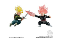 Trunks Super Saiyan face à Black Goku Rosé