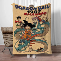 Goku et Shenron illustration 1987
