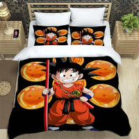 Kind Goku und Kristallkugeln