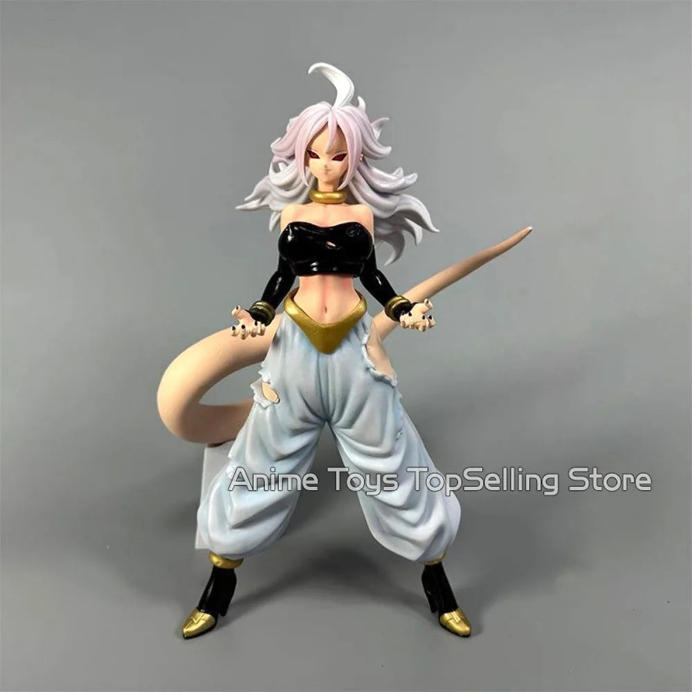 Figura Dragon Ball - Majin C21 y aura roja