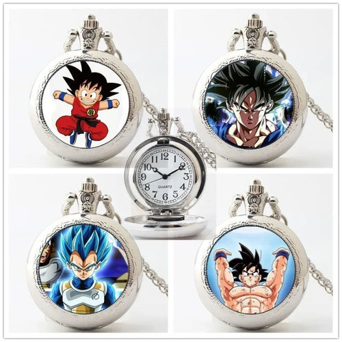 Dragon Ball zilveren zakhorloges - Goku en Vegeta