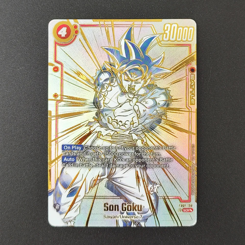 Dragon Ball Golden Trading Cards - Goku Vegeta und Broly