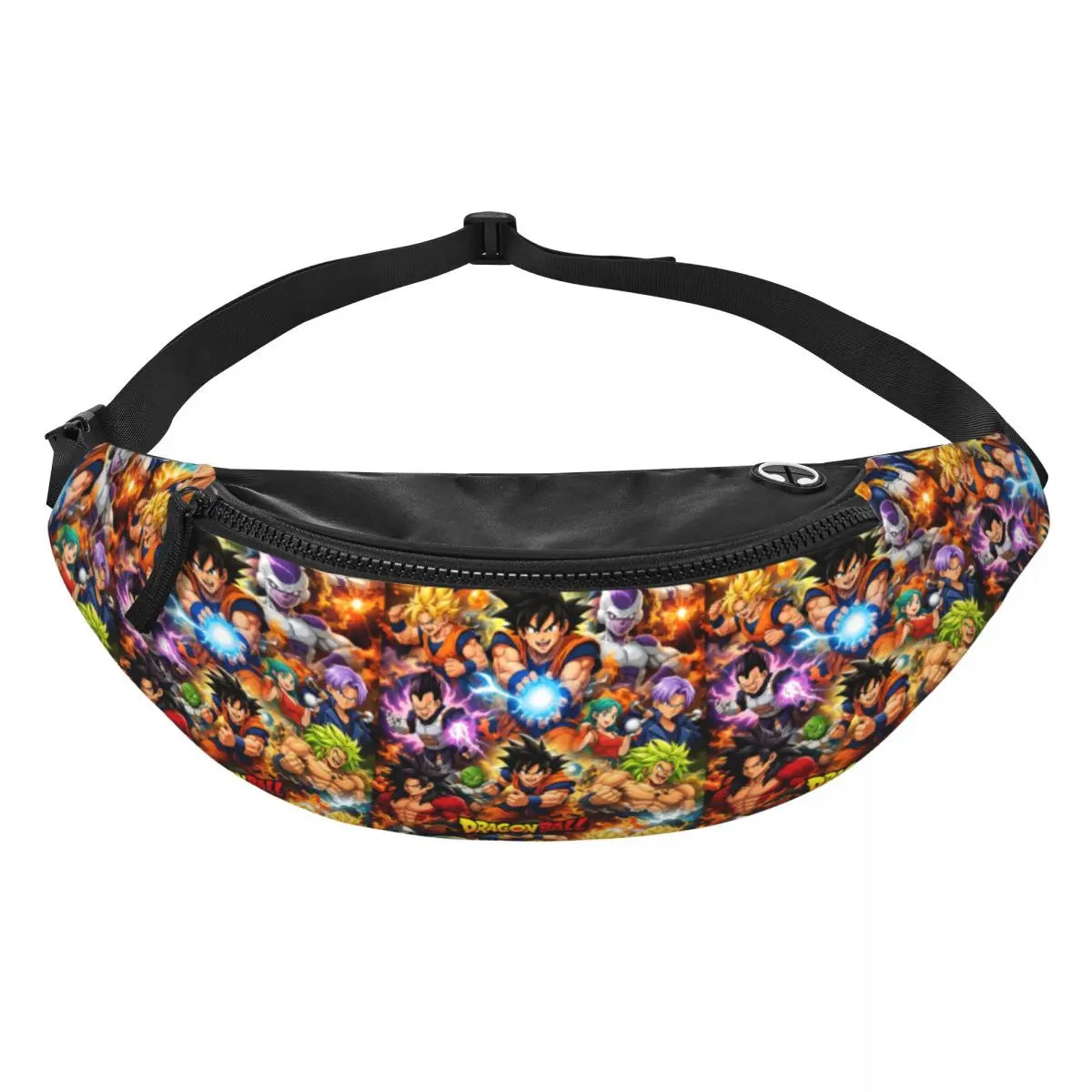 Sac banane multicolore Dragon Ball - Goku et tous les combattants