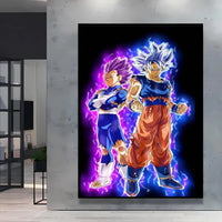 Goku Ultra Instinct et Vegeta Ultra Ego
