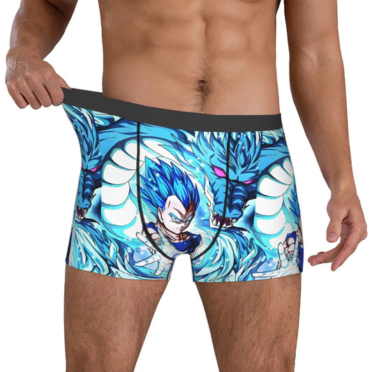 Boxer blu Dragon Ball - Vegeta Blue e Shenron