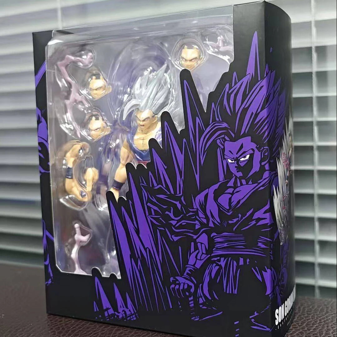 Action Figure Dragon Ball - Gohan Beast e aura viola