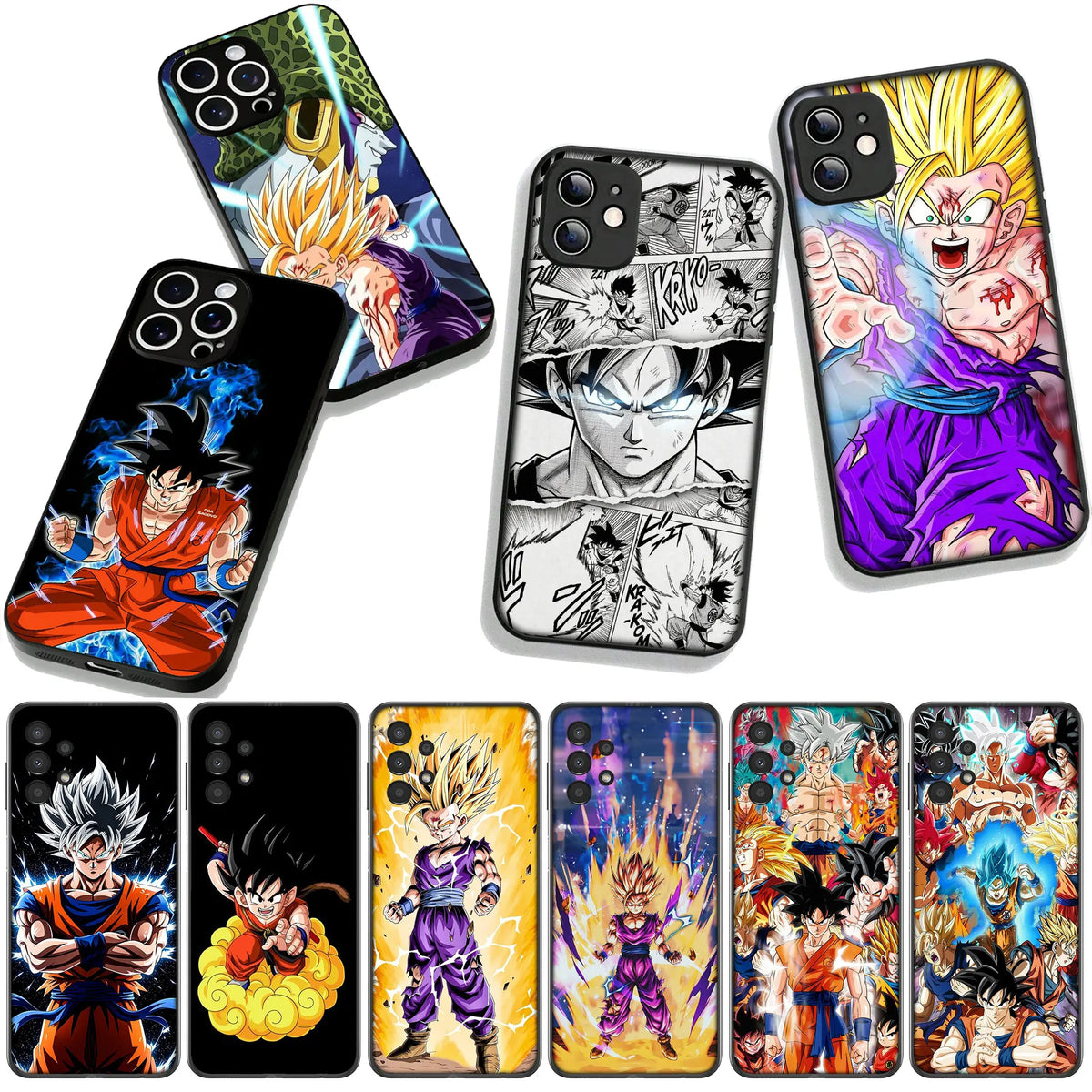 Dragon Ball Phone Case - Super Saiyan 2 Gohan in zijn Aura
