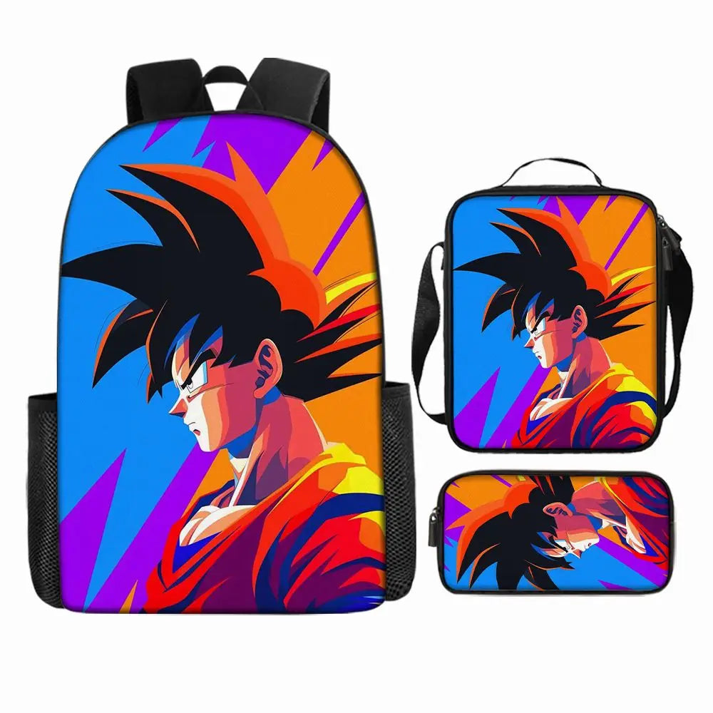 Dragon Ball Rucksackset - Goku steht vor Shenron
