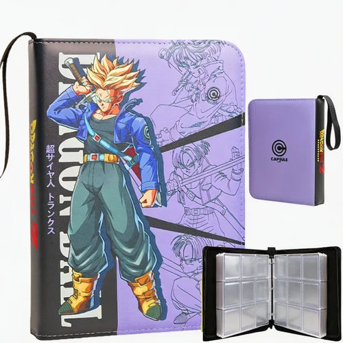Dragon Ball Lila Kartenbinder - Trunks Super Saiyan und sein Schwert