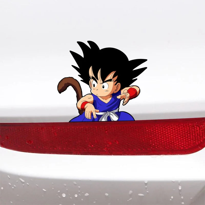 Stickers Dragon Ball - Goku bambino in varie espressioni