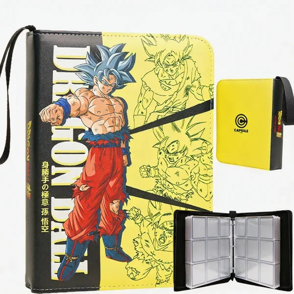 Gelber Dragon Ball Card Filer - Goku Ultra Instinct