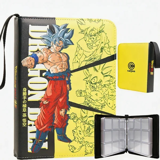 Classeur pour cartes jaune Dragon Ball - Goku Ultra Instinct