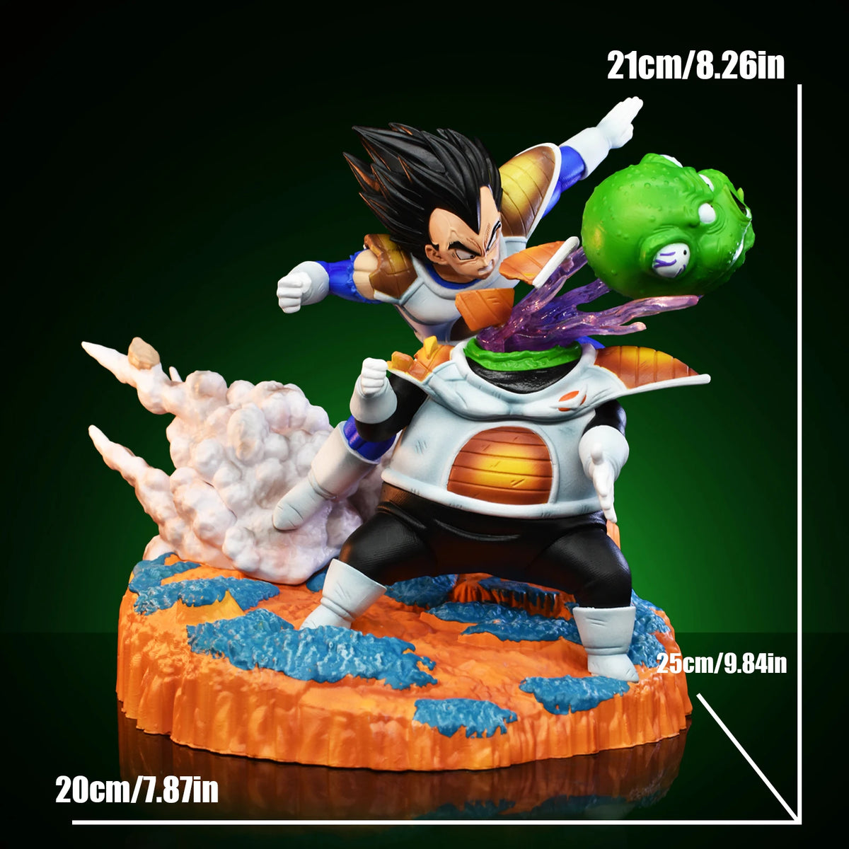 Dragon Ball figure - Vegeta fighting Guldo