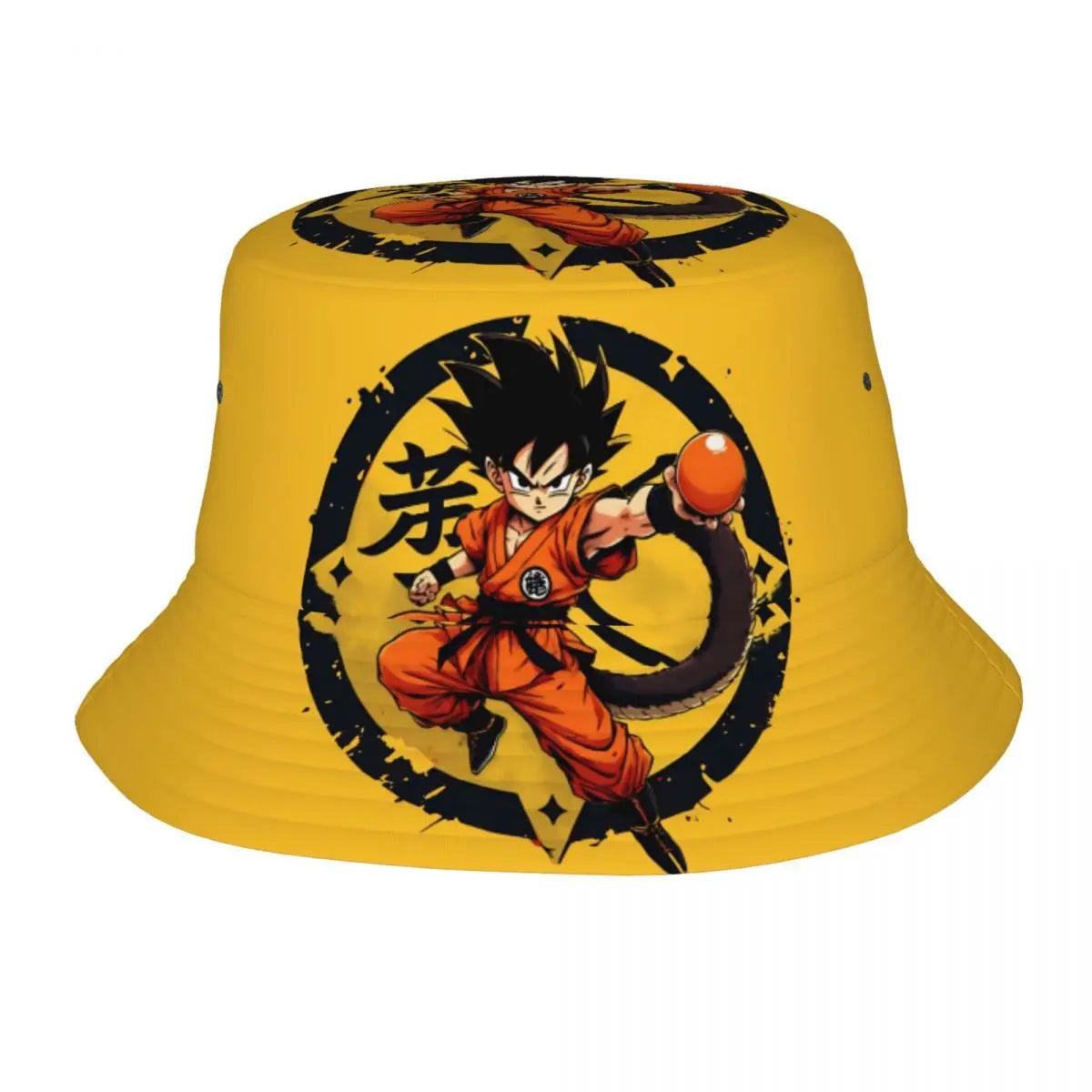 Yellow Bob Dragon Ball - der junge Goku im Kampf