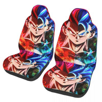 Goku Blue et portrait rouge